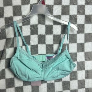 SAVAGE X FENTY Teal sexy laced bra 15A